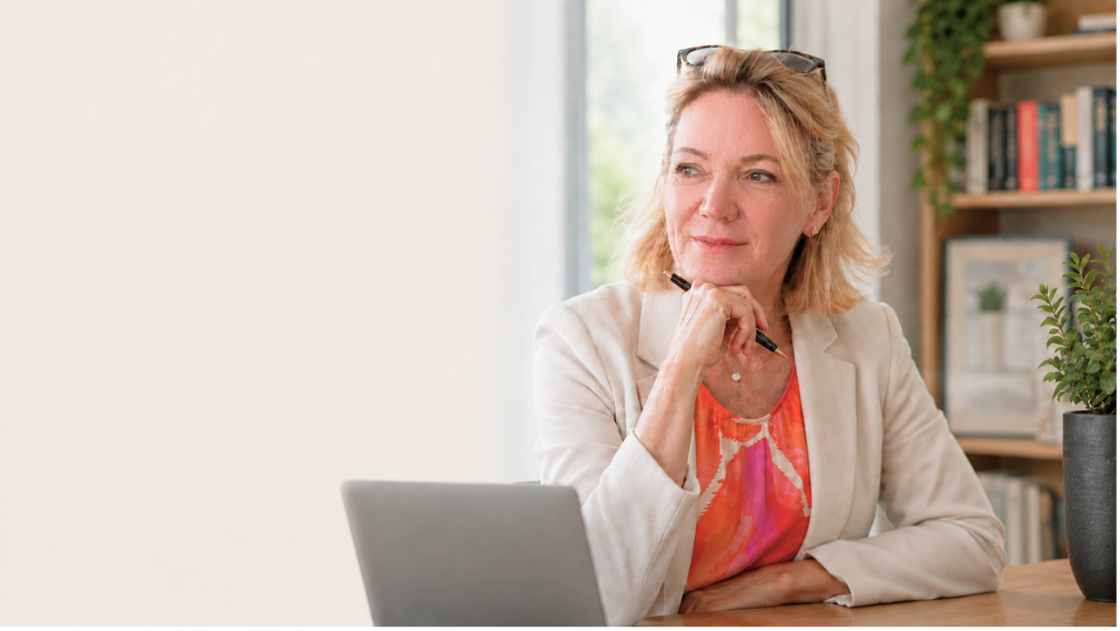 Dr. Saskia Dörr an ihrem Arbeitsplatz